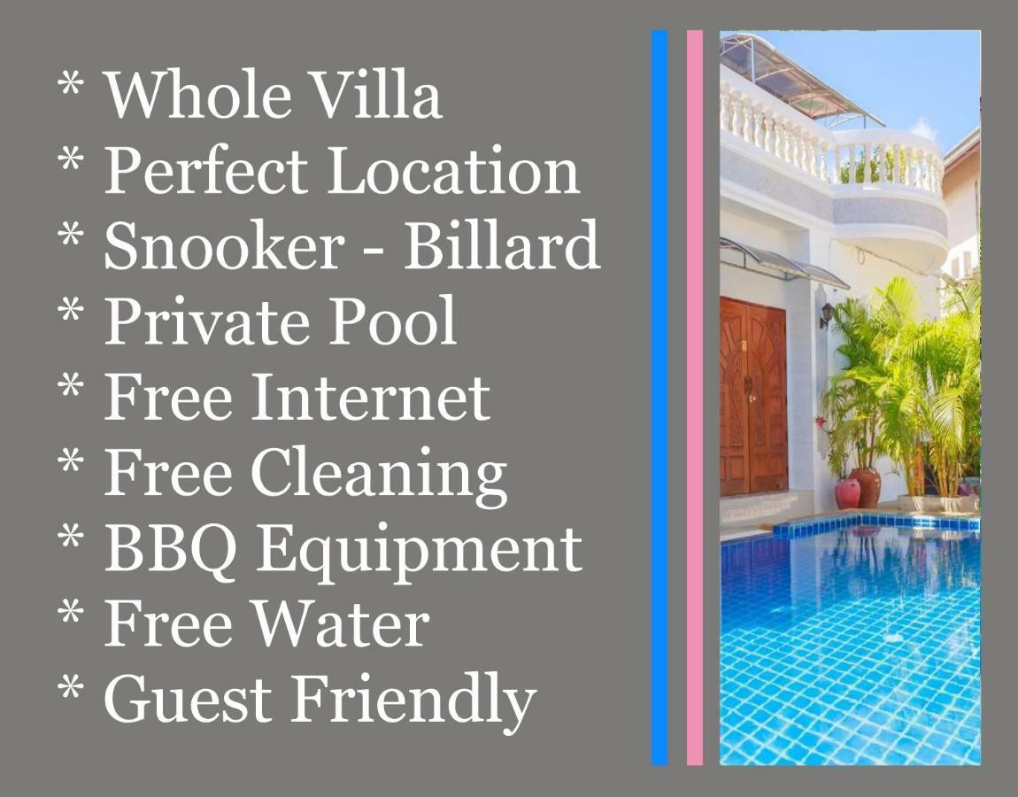 Ratana Villa - Pattaya Holiday House Walking Street 7 Bedrooms Kültér fotó